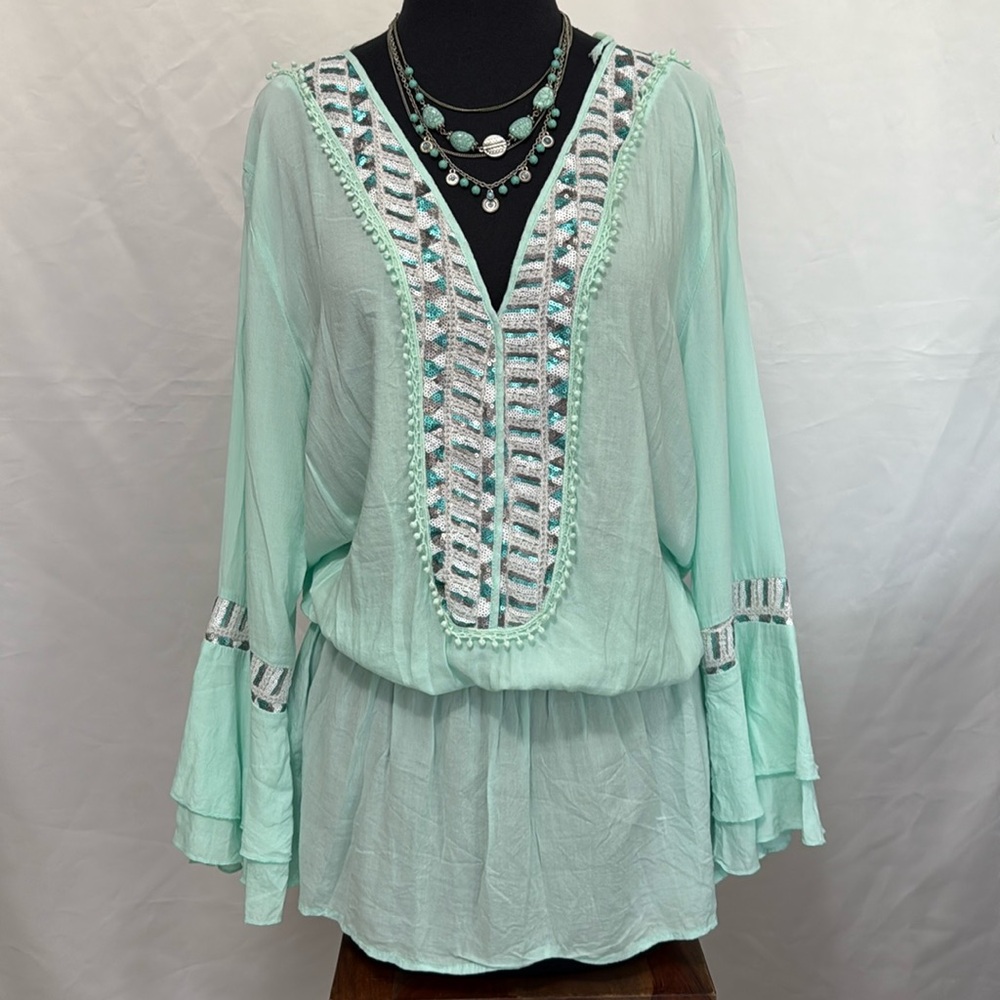 Surf Gypsy Beach Inspired Blouse